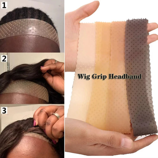 Non-Slip Silicone Wig Grip Headband