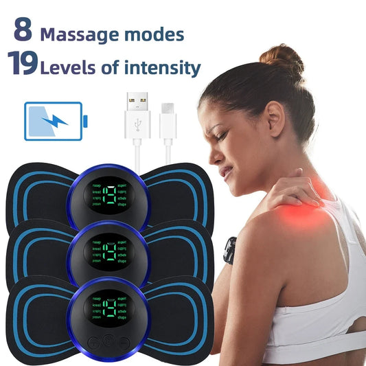 Portable EMS Neck Massager